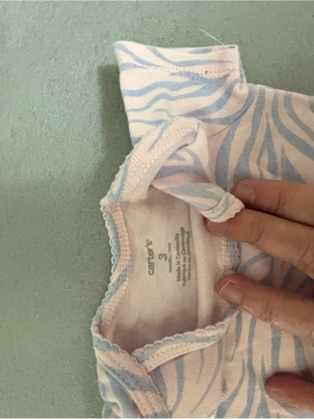 Carter's Baby Onesie Multi Design and Colors Girls 0-3 Mo